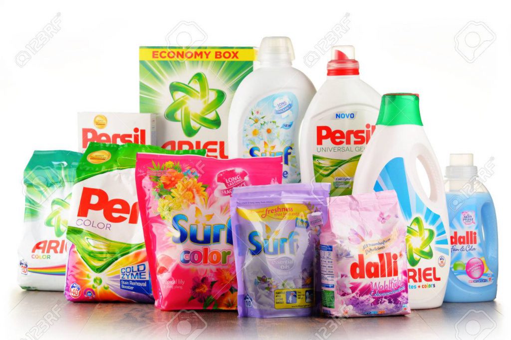 Global washing detergent brands